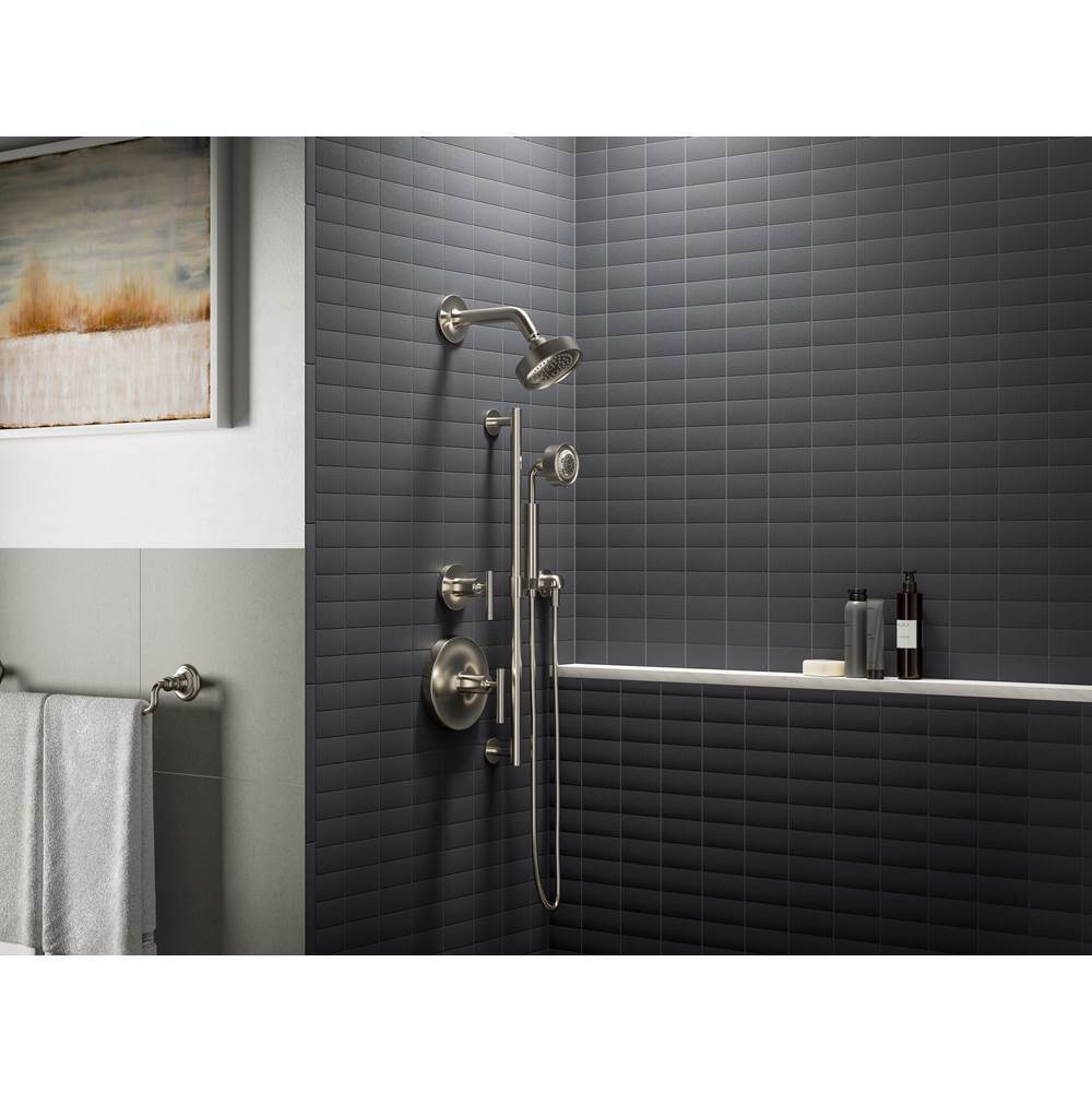Purist Rite-Temp shower trim kit with lever handle, 2.5 gpm