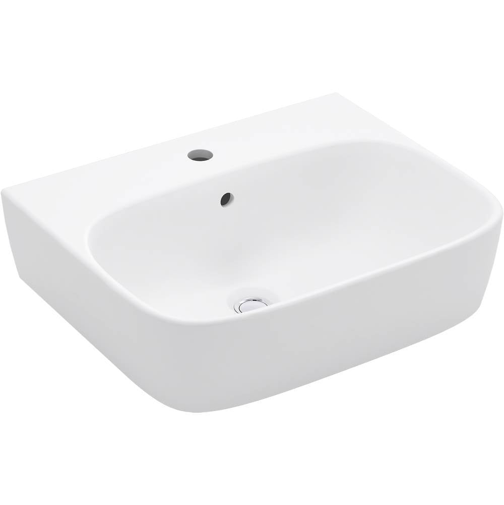 Kohler - ModernLife 21-3/4'' rectangular wall-mount bathroom sink - White