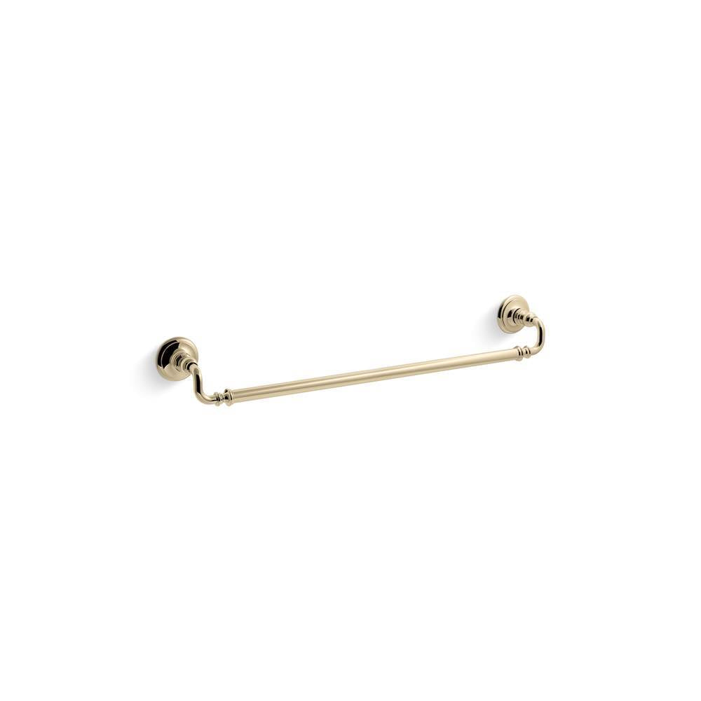 Kohler - Artifacts 24'' towel bar - Vibrant French Gold