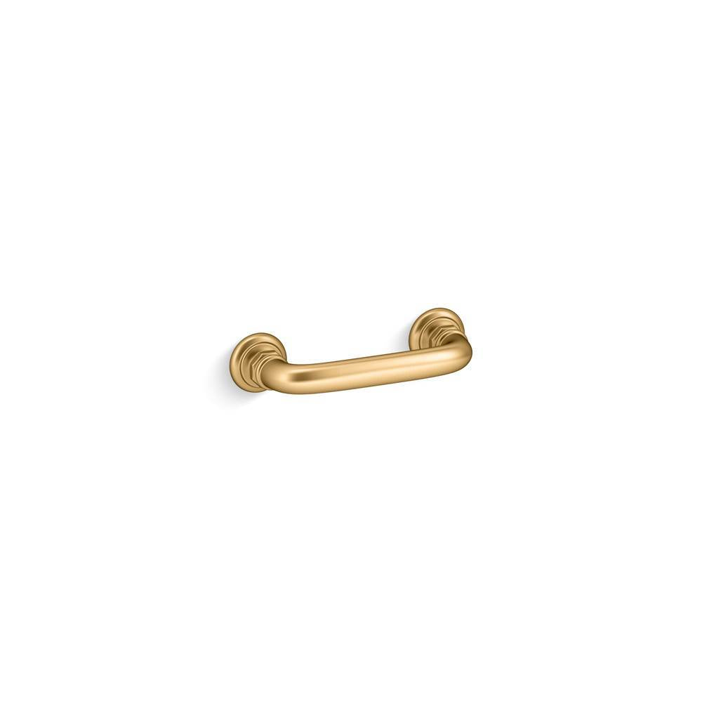 Kohler - Artifacts 3'' cabinet pull - Vibrant Brushed Moderne Brass