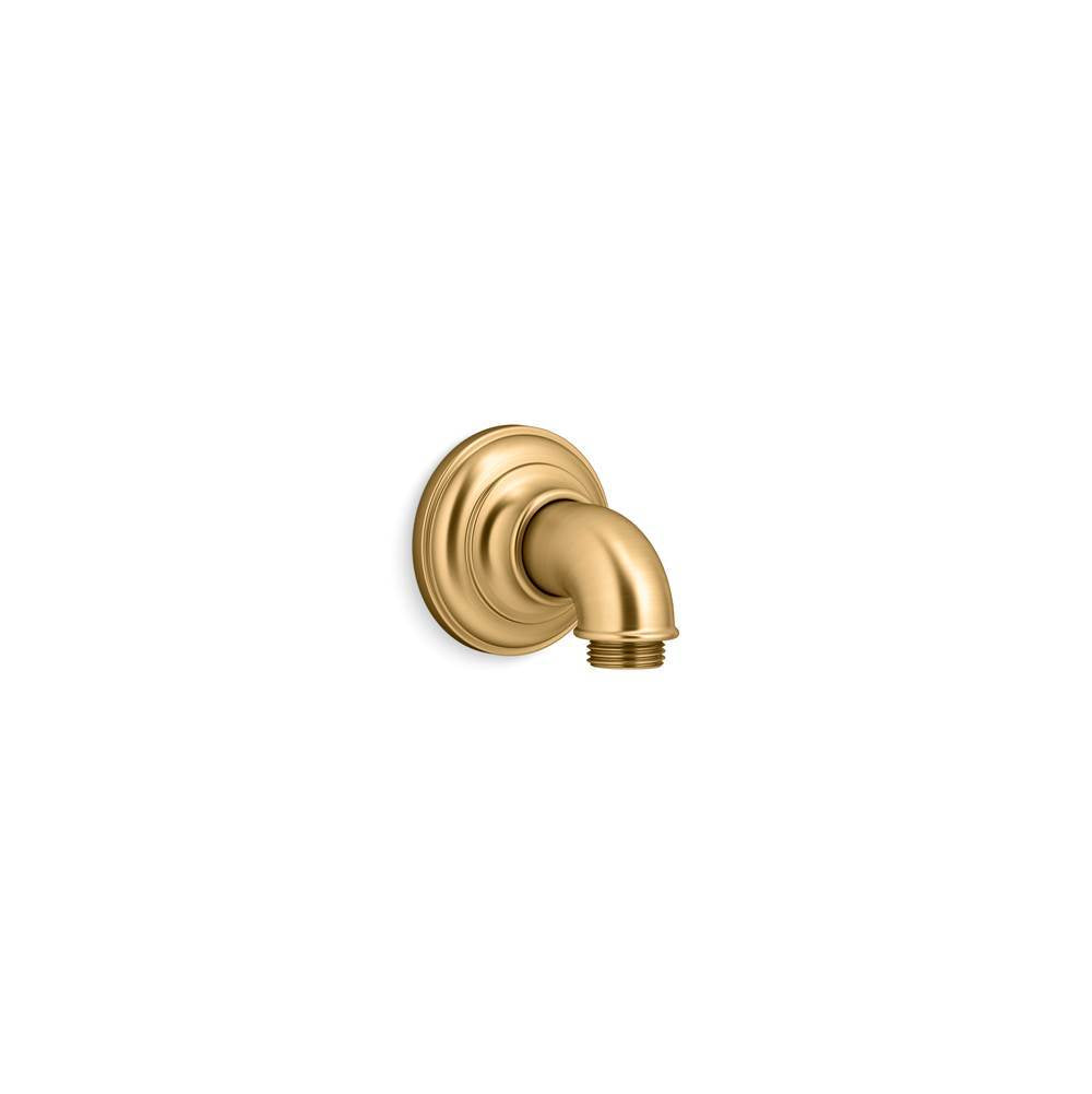 Kohler - Artifacts Wall-mount supply elbow - Vibrant Brushed Moderne Brass