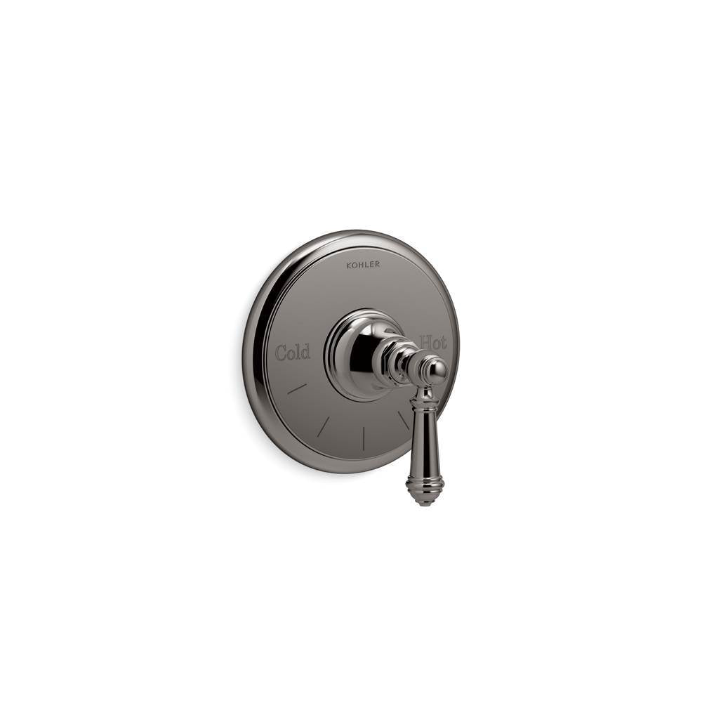 Kohler - Artifacts MasterShower temperature control valve trim with lever handle - Vibrant Titanium