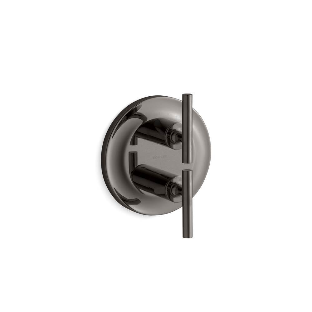 Kohler - Purist MasterShower temperature and volume control valve trim - Vibrant Titanium