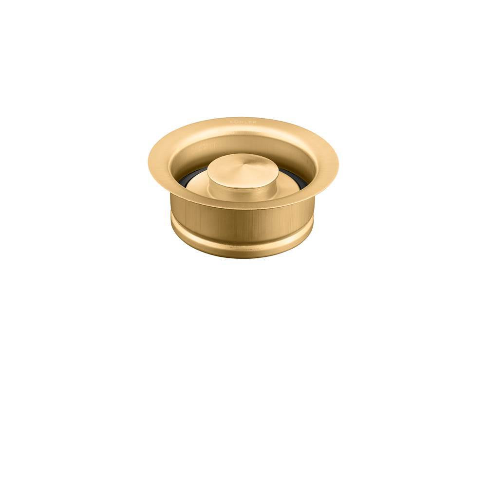 Kohler - Disposal flange with stopper - Vibrant Brushed Moderne Brass
