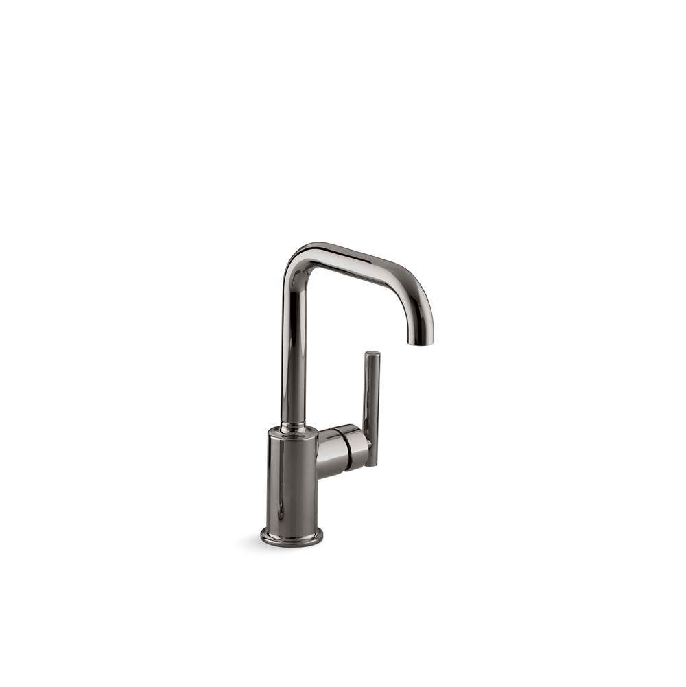 Kohler - Purist Single-handle bar sink faucet - Vibrant Titanium