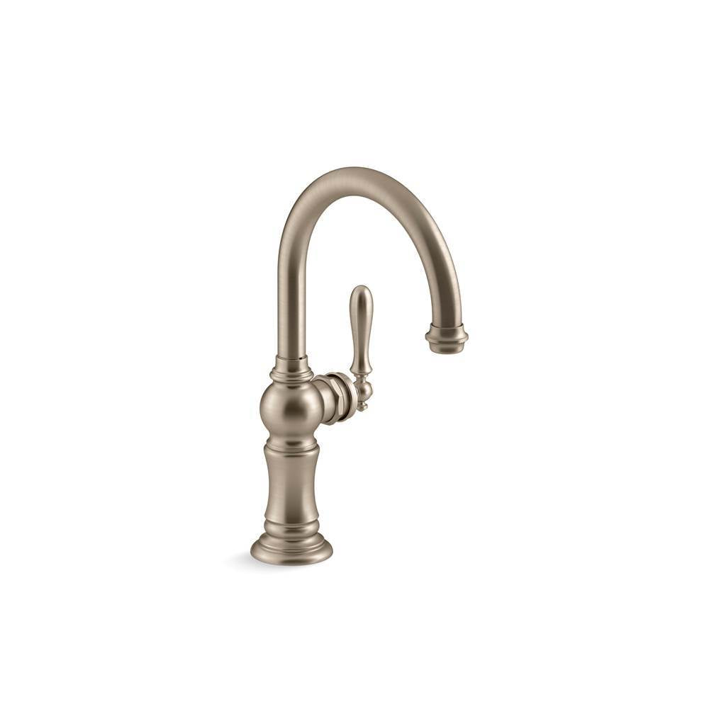 Kohler - Artifacts Single-handle kitchen sink faucet - Vibrant Brushed Bronze