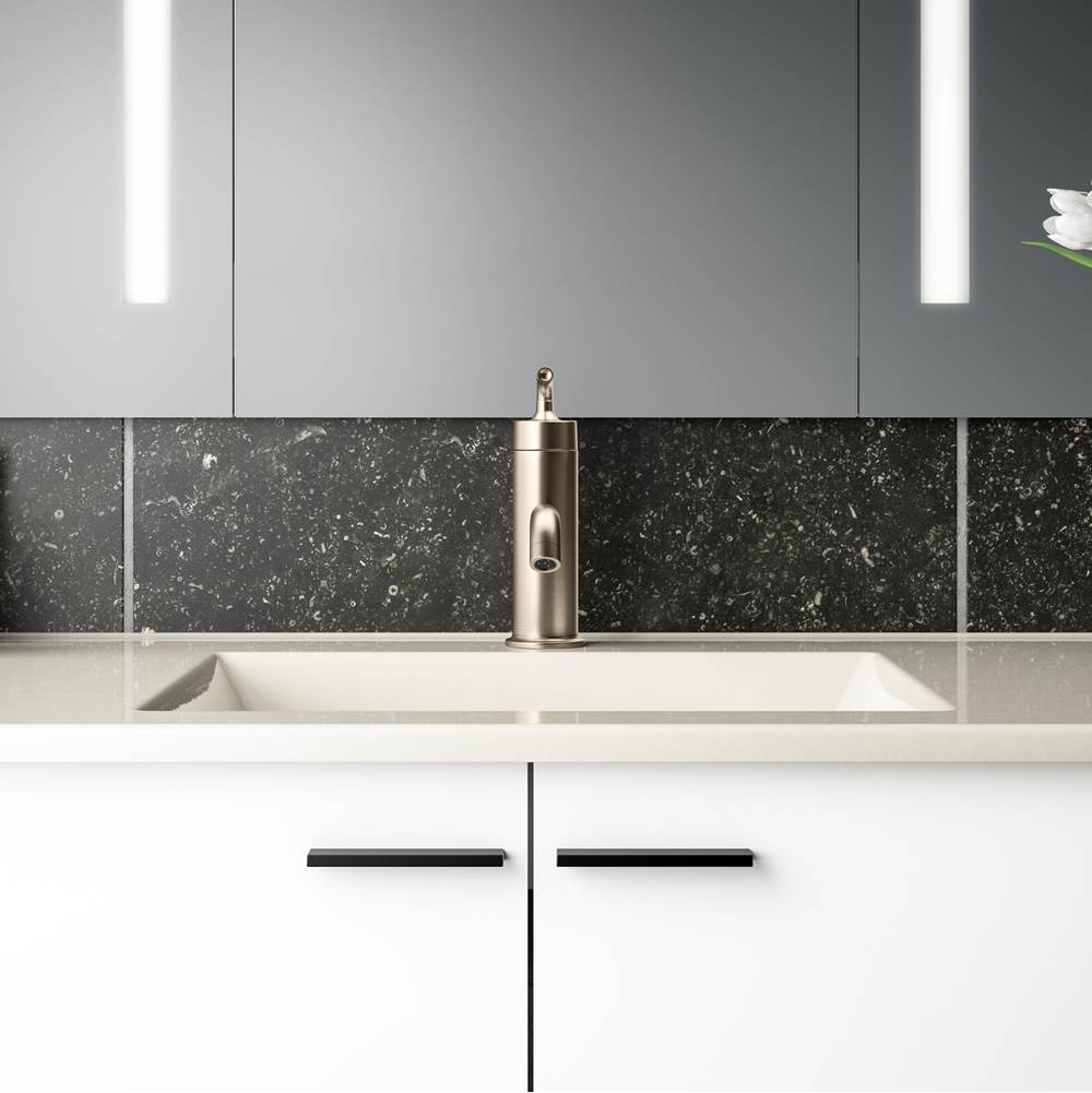 Purist Single-handle bathroom sink faucet with Straight Lever handle, 1.2 gpm