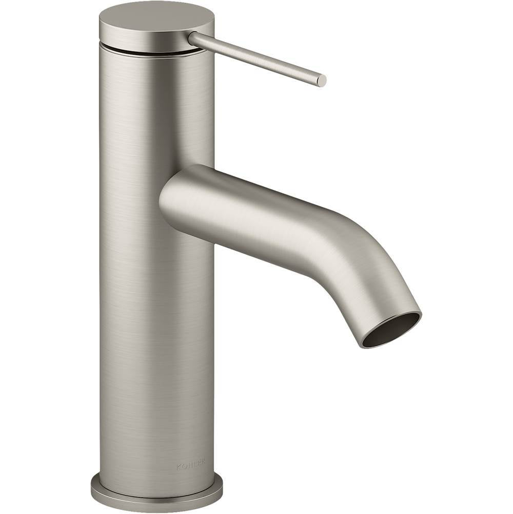 Kohler - Components Single-handle bathroom sink faucet, 1.2 gpm - Vibrant Brushed Nickel