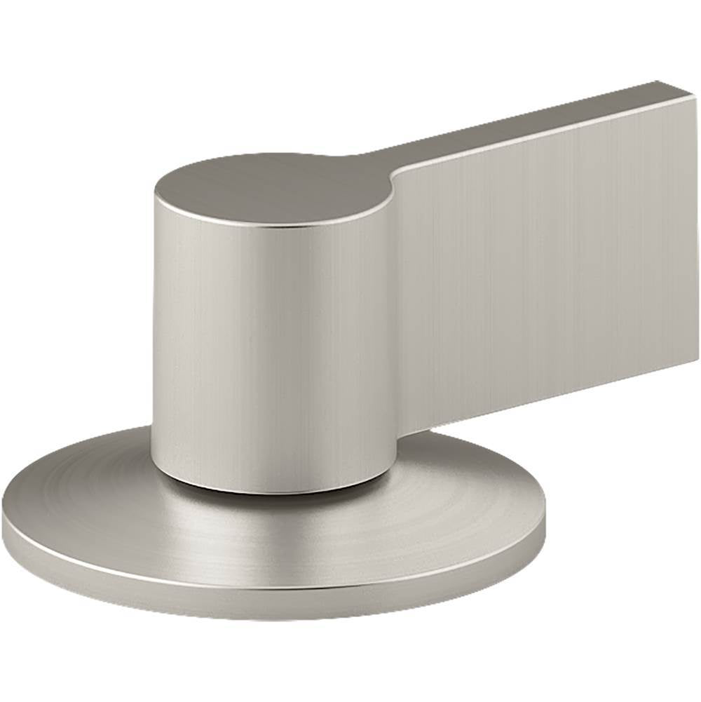 Kohler - Components Deck-mount bath faucet handles with Lever design - Vibrant Brushed Nickel