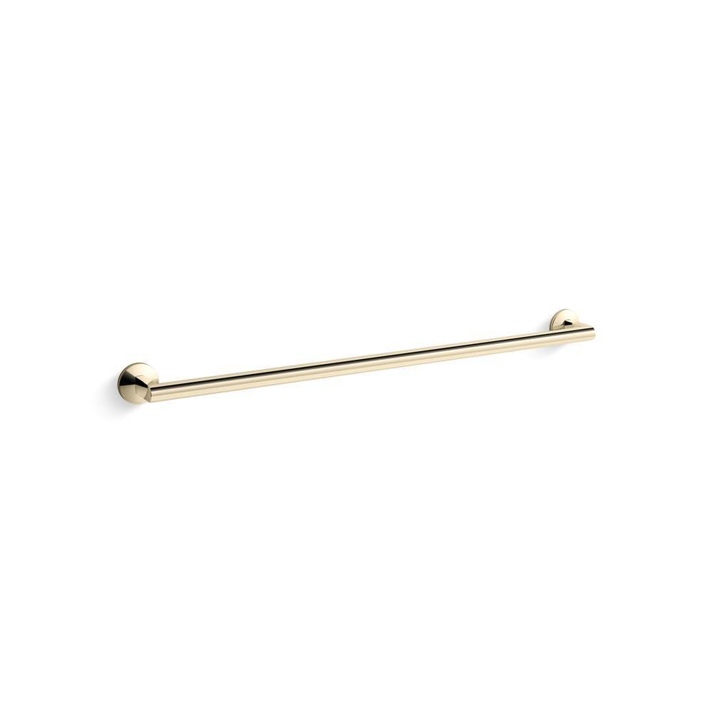 Kohler - Components 30'' towel bar - Vibrant French Gold