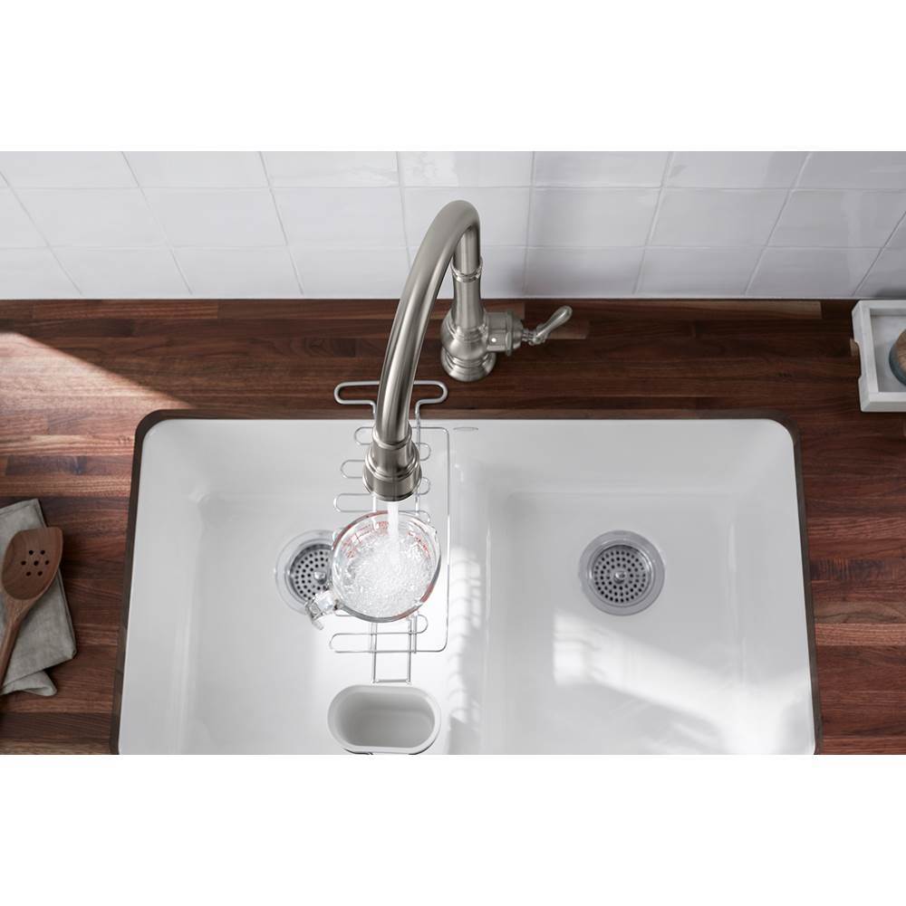 Artifacts Touchless pull-down kitchen sink faucet with KOHLER KonnectE and three-function sprayhead