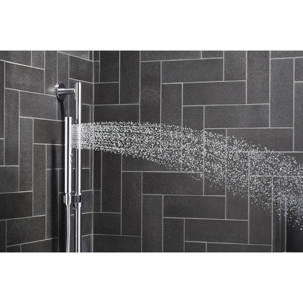 Shift+ Round two-function handshower, 1.75 gpm