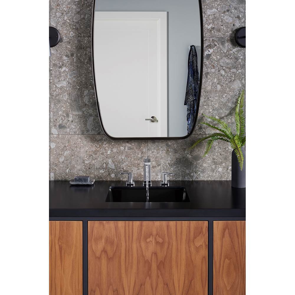 Parallel Widespread bathroom sink faucet, 1.2 gpm