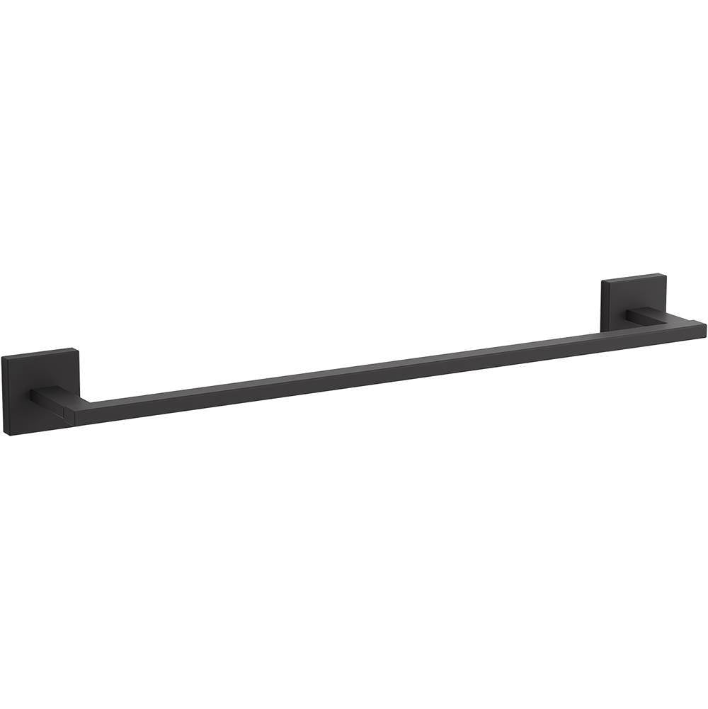Kohler - Square 18'' towel bar - Matte Black