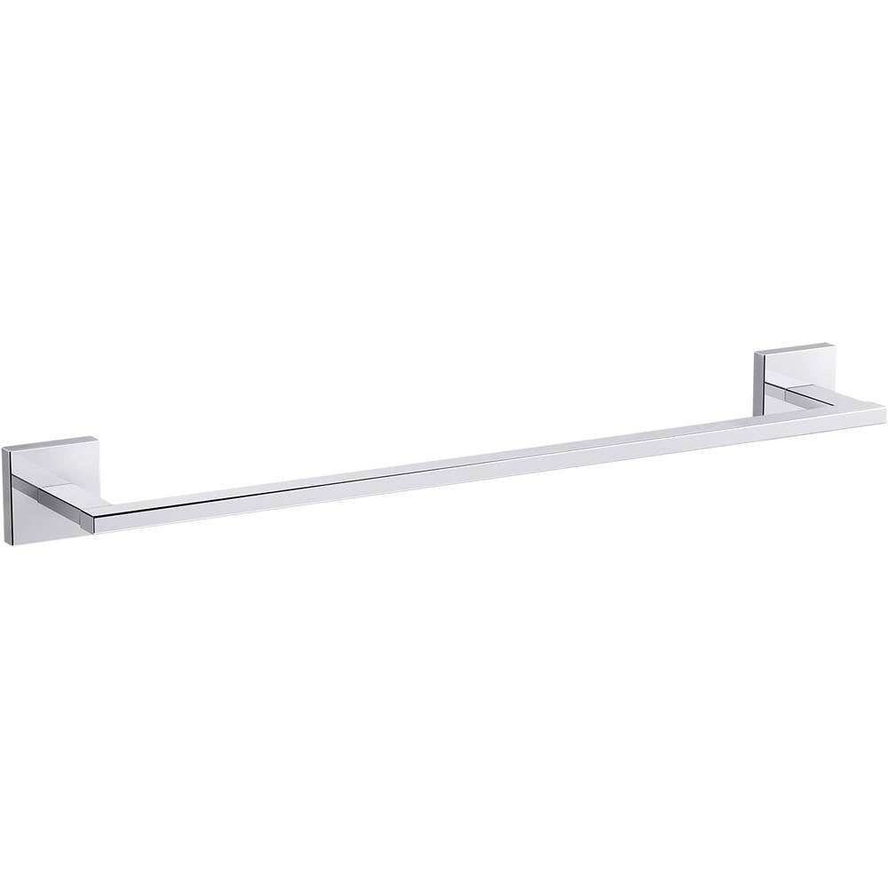 Kohler - Square 18'' towel bar - Polished Chrome