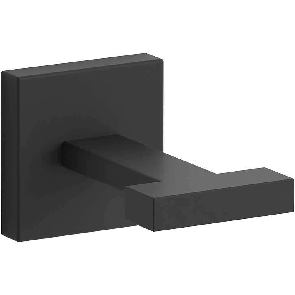 Kohler - Square Robe hook - Matte Black