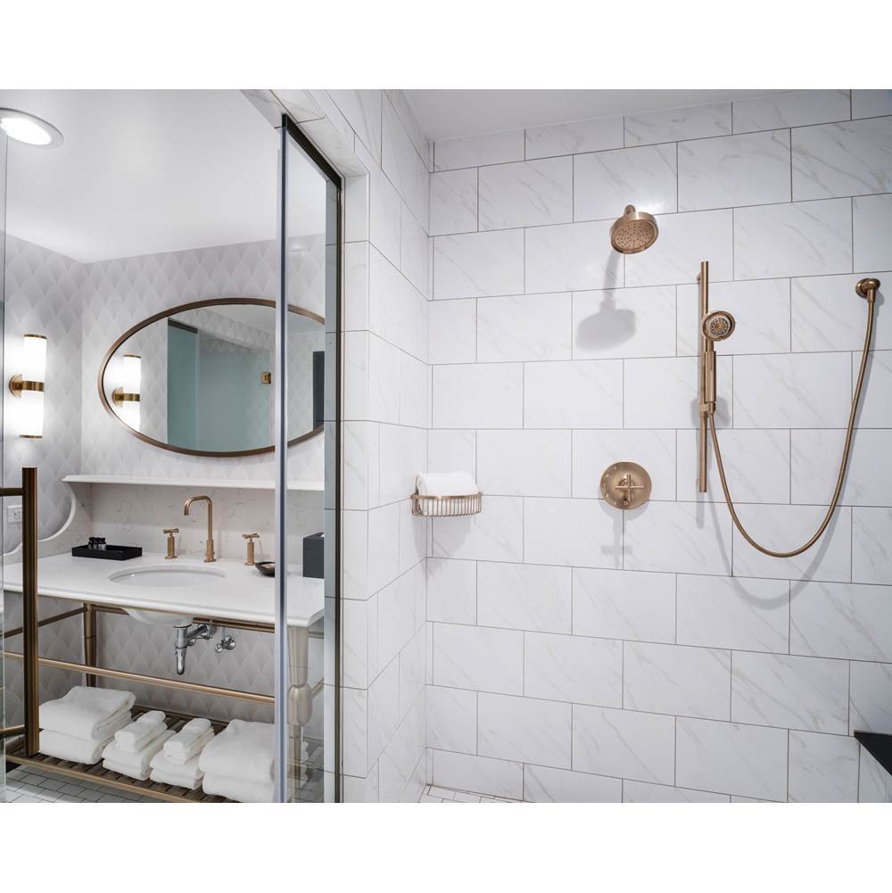 Purist Widespread bathroom sink faucet with Cross handles, 1.2 gpm