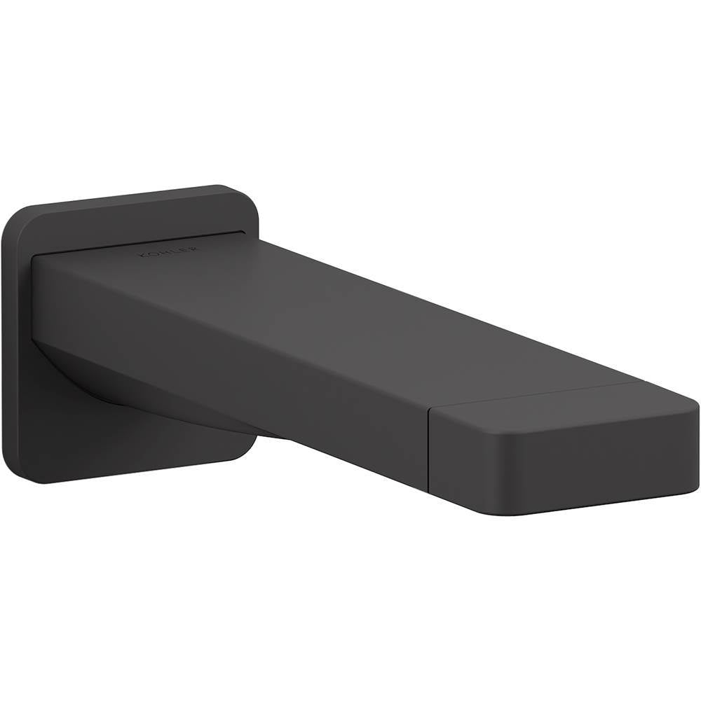 Kohler - Parallel Wall-mount bath spout - Matte Black