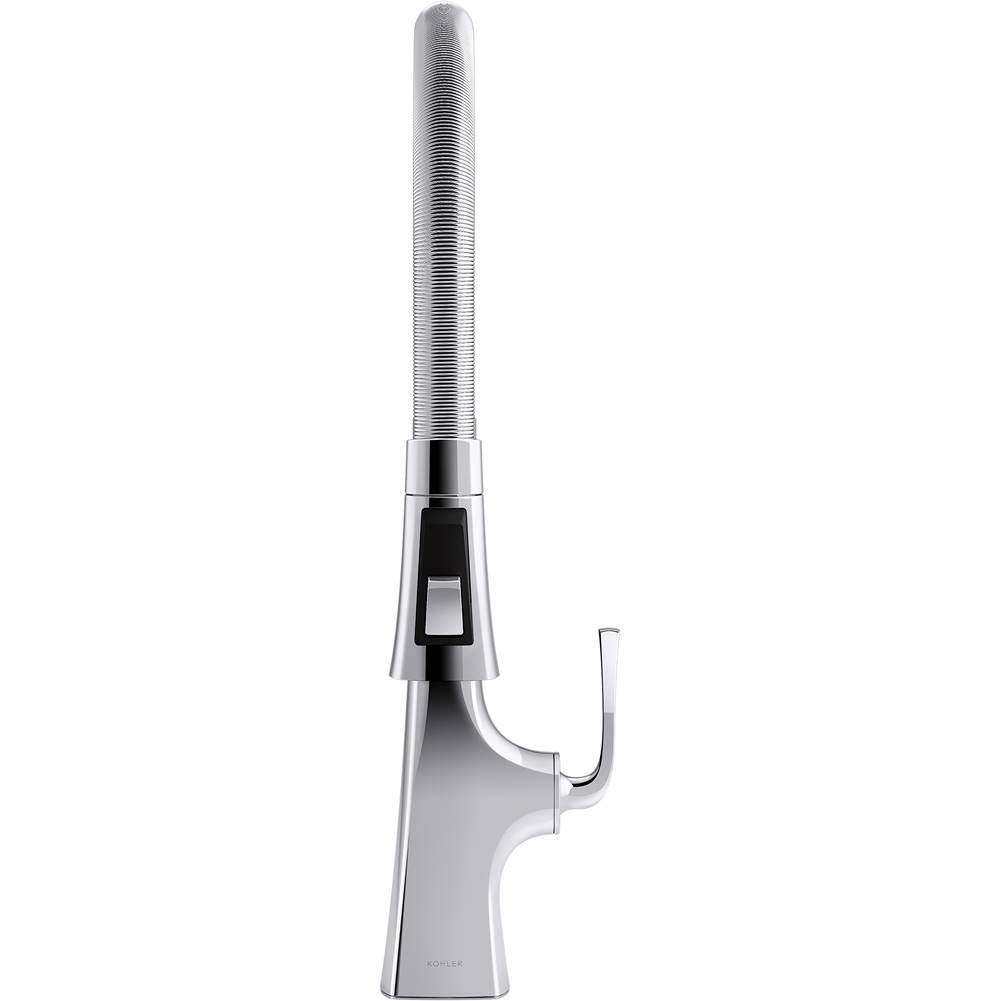 Graze Semi-professional kitchen sink faucet with three-function sprayhead