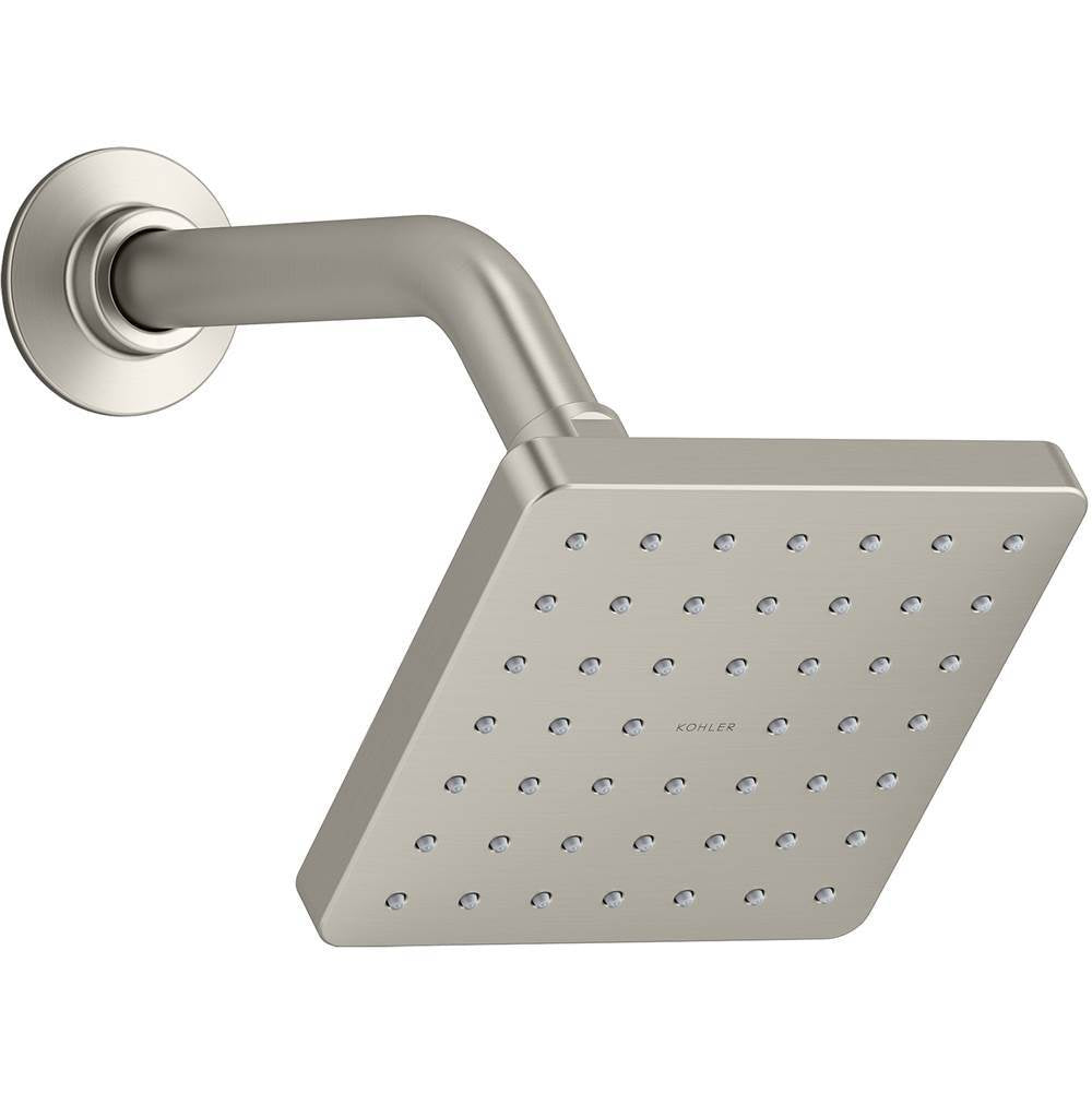 Kohler - Parallel Single-function showerhead, 2.5 gpm - Vibrant Brushed Nickel