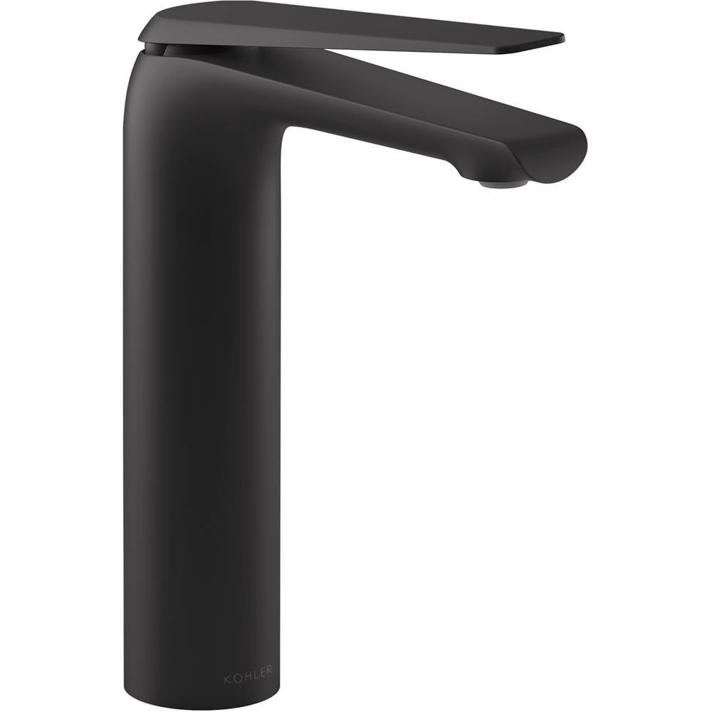 Kohler - Avid Tall single-handle bathroom sink faucet, 1.0 gpm - Matte Black