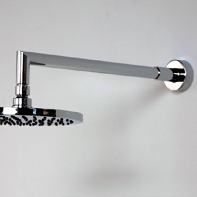 Lacava - Wall-mount round shower arm with flange - Polished Nickel