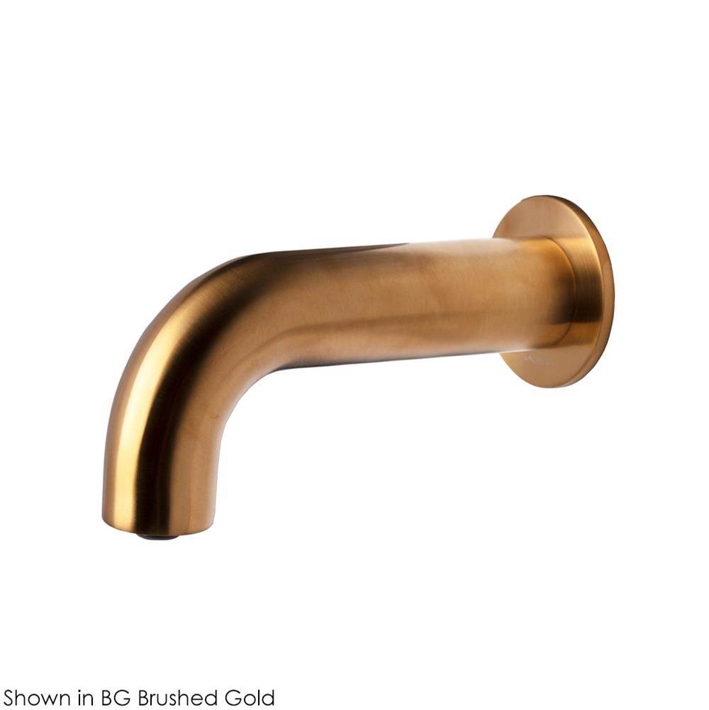 Lacava - Wall-mount spout for a bathtub. Mixer sold separately - Brushed Gold