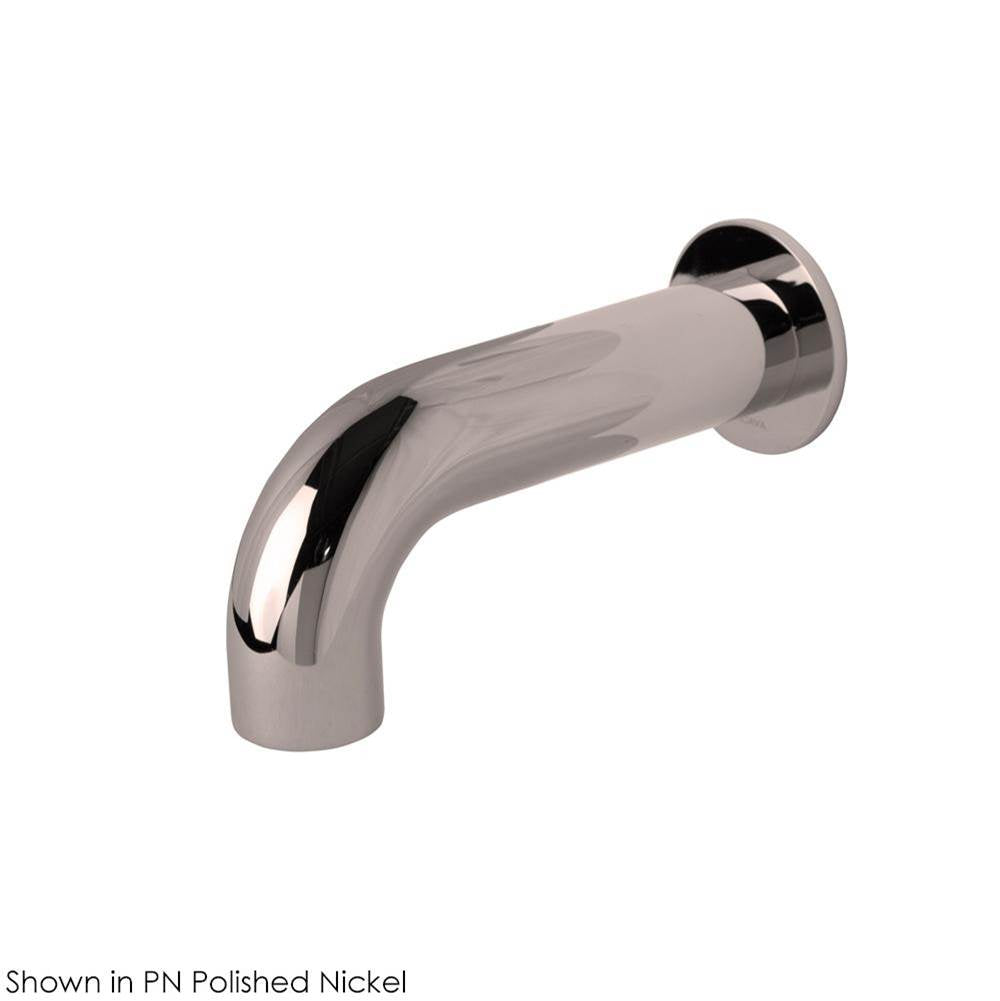 Lacava - Wall-mount spout for a bathtub. Mixer sold separately - Polished Nicekl