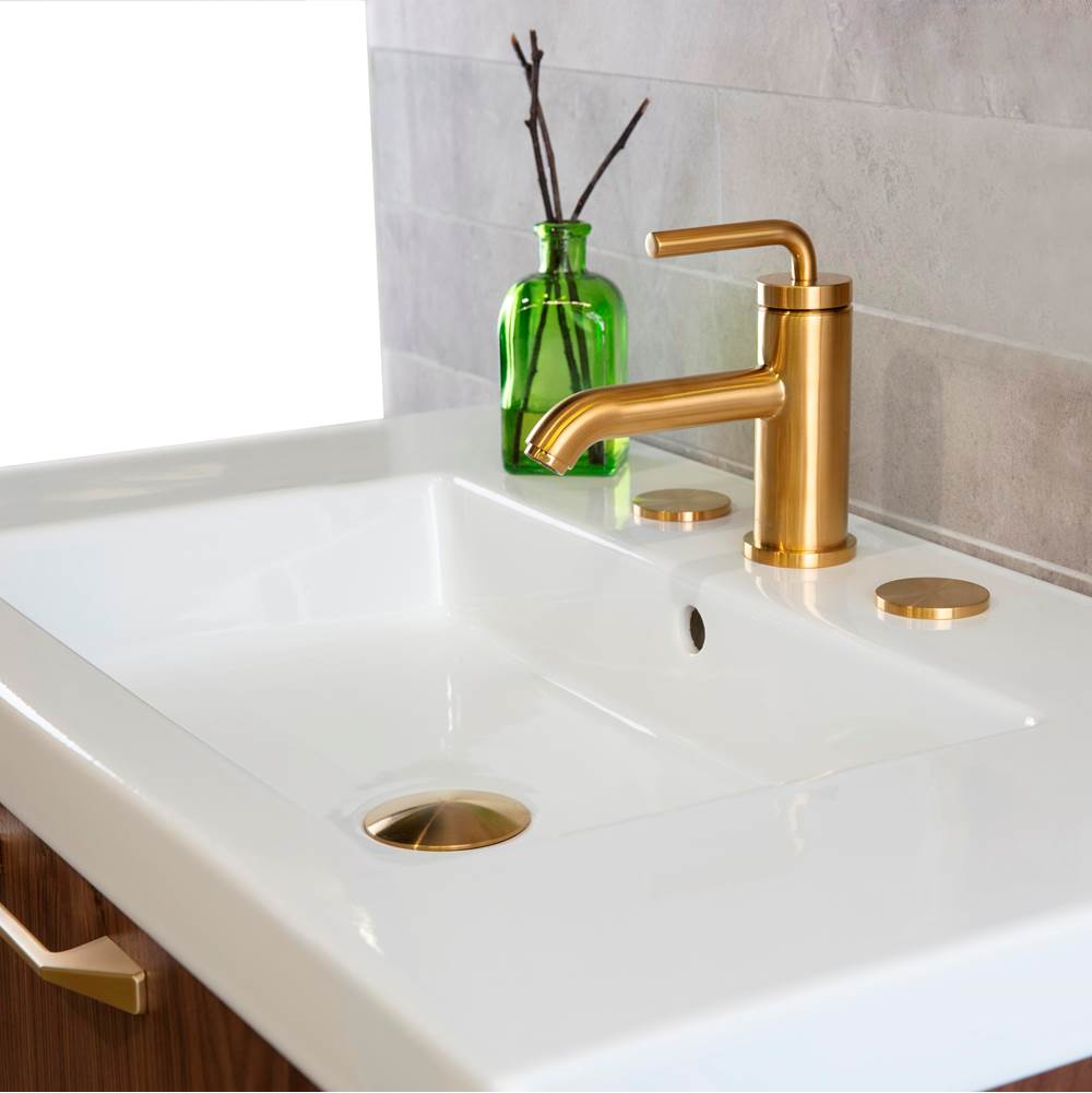 Lacava - Covers extra hole drilling on your sink. Available in seven different finishes, includes mounting hardware, DIAM: 2'', THICKNESS: 1/4'' - Titanium