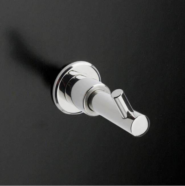 Lacava - Wall-mount robe hook made of stainless steel.W: 1 3/8'' D:5/8''H: 1 3/4'' - Powder Coated Brass