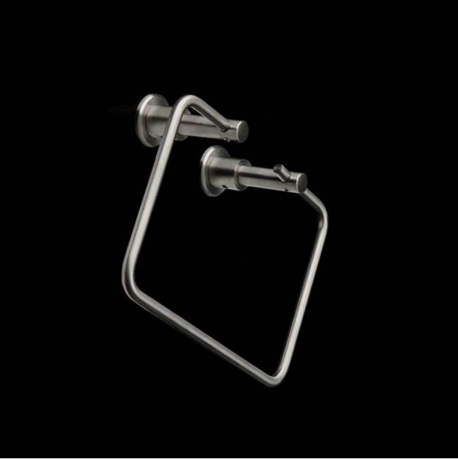Lacava - Wall-mount towel ring made of stainless steel.W: 7 7/8''D: 2 7/8''H: 5 7/8'' - Powder Coated Brass