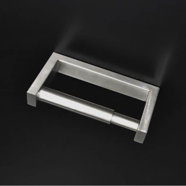 Lacava - Wall-mount 6 1/4''W toilet paper holder made of stainless steel. - Matte Black