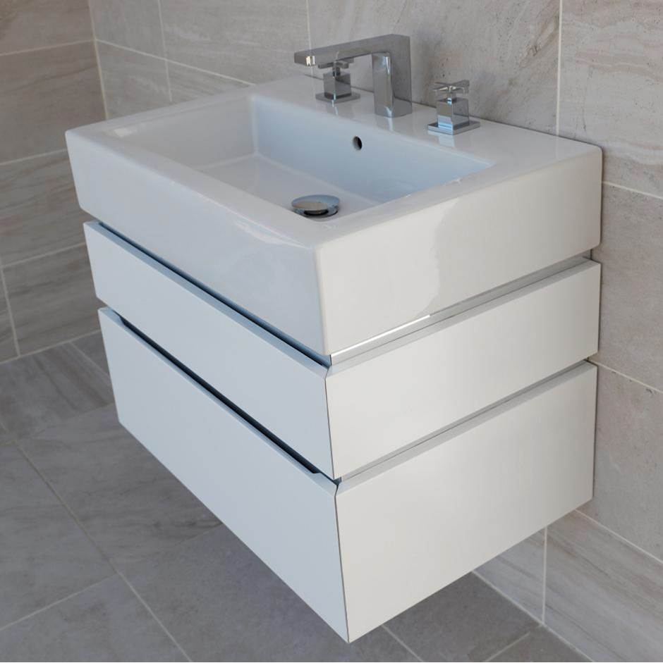 Lacava - Optional metal trim for vanity AQG-W-26 - Matte Black