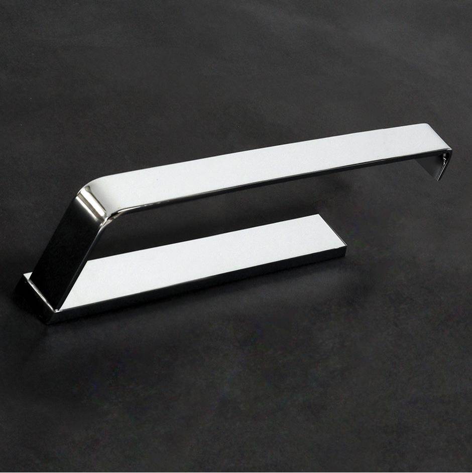 Lacava - Wall-mount toilet paper holder made of chrome plated brass. W: 6'', D: 3 1/2'', H: 1 1/4''. - Polished Chrome