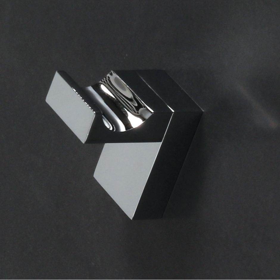 Lacava - Wall-mount robe hook made of chrome plated brass. W: 1'', D: 1 /2'', H: 1 1/2''. - Matte Black