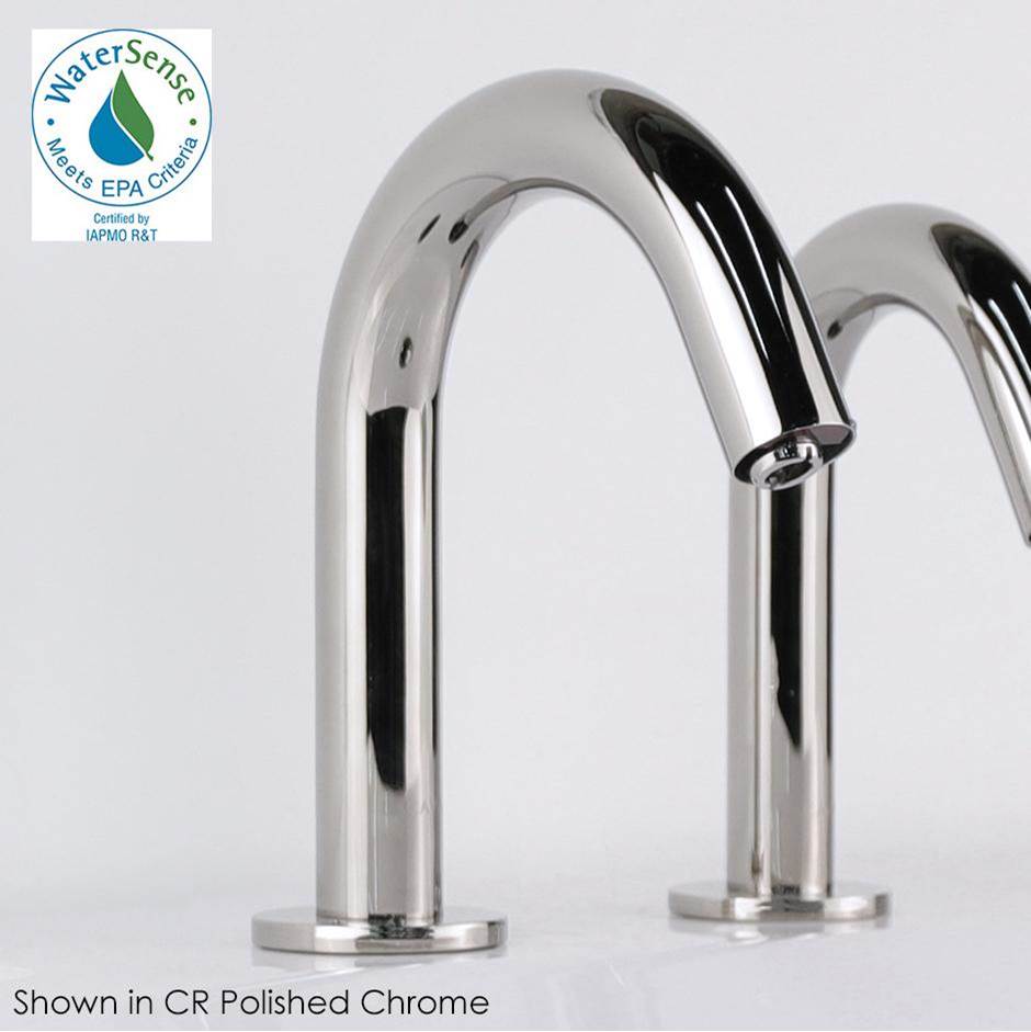 Lacava - Electronic Bathroom Sink faucet for cold or premixed water. Recommended mixing valves sold separately: EX20A or EX25A. SPOUT: 5'', H: 6 3/4''. - Titanium