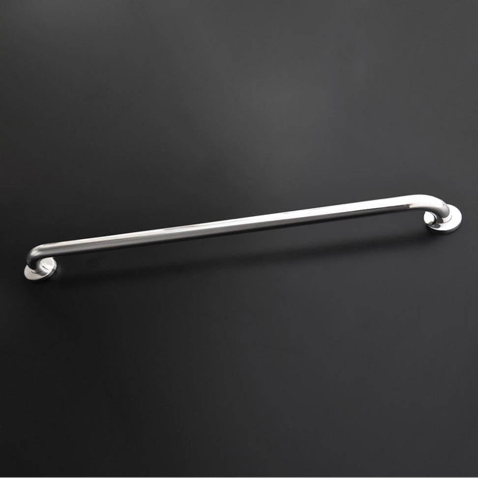 Lacava - Grab bar made of stainless steel, 42''W. - Brushed Stainless Steel