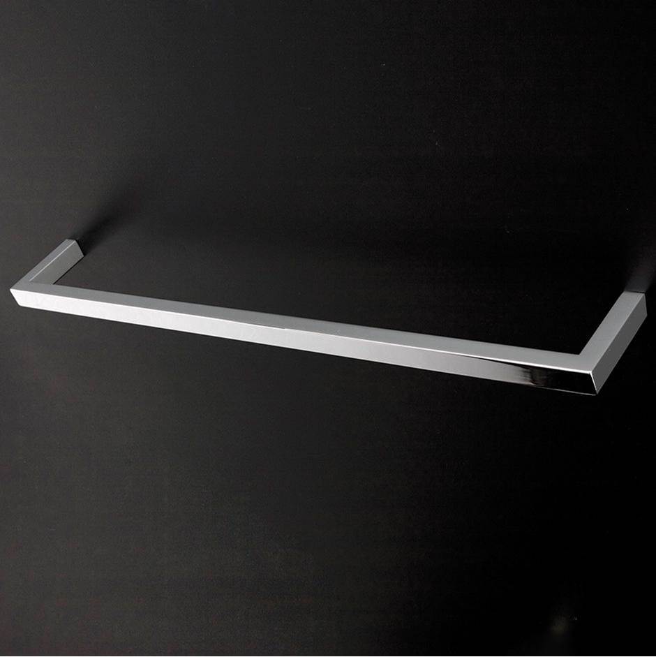 Lacava - Wall-mount towel bar made of chrome plated brass W: 23 5/8'', D: 3 1/8'', H; 3/4''. - Polished Nickel