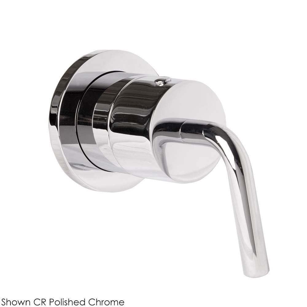 TRIM ONLY - 2-way diverter, flow rate 10 GPM (43.5 PSI), round backplate