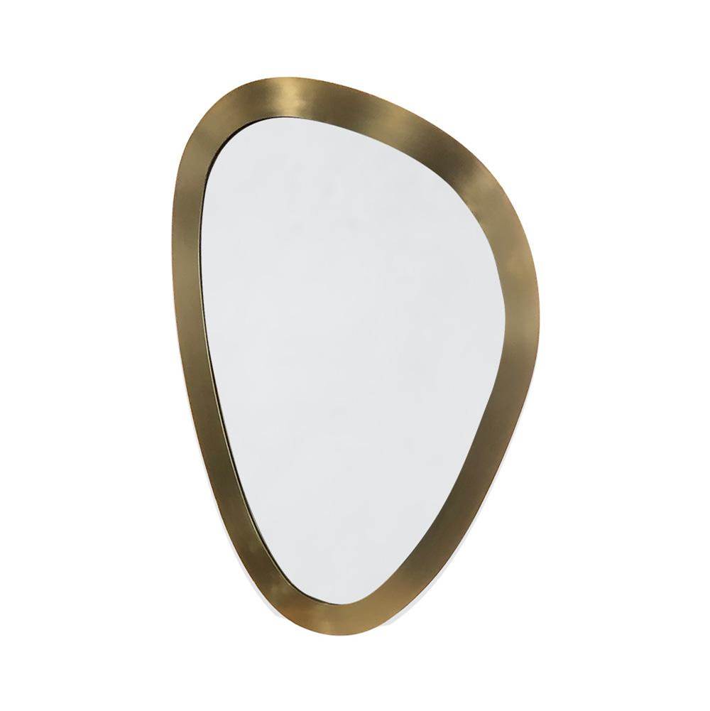 Lacava - Wall hung mirror with metal frame surround. Add on ACC4 LED lighting available. Can be mounted in multiple orientations. 26''W, 35-1/2''H - Matte White