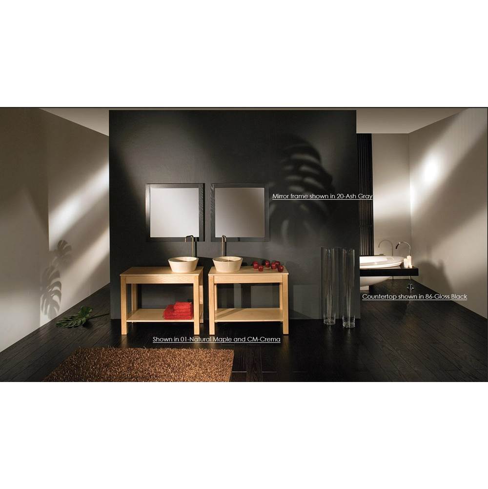 Lacava - Vessel Bathroom Sink made of natural stone, no overflow. Finished back. 15 3/4''DIAM, 5 3/4''H. - Bianco
