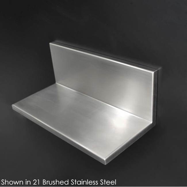 Lacava - Wall-mounted shelf 12 3/4''W, 6 1/4''D, 5 1/8'' H - Polished Stainless Steel