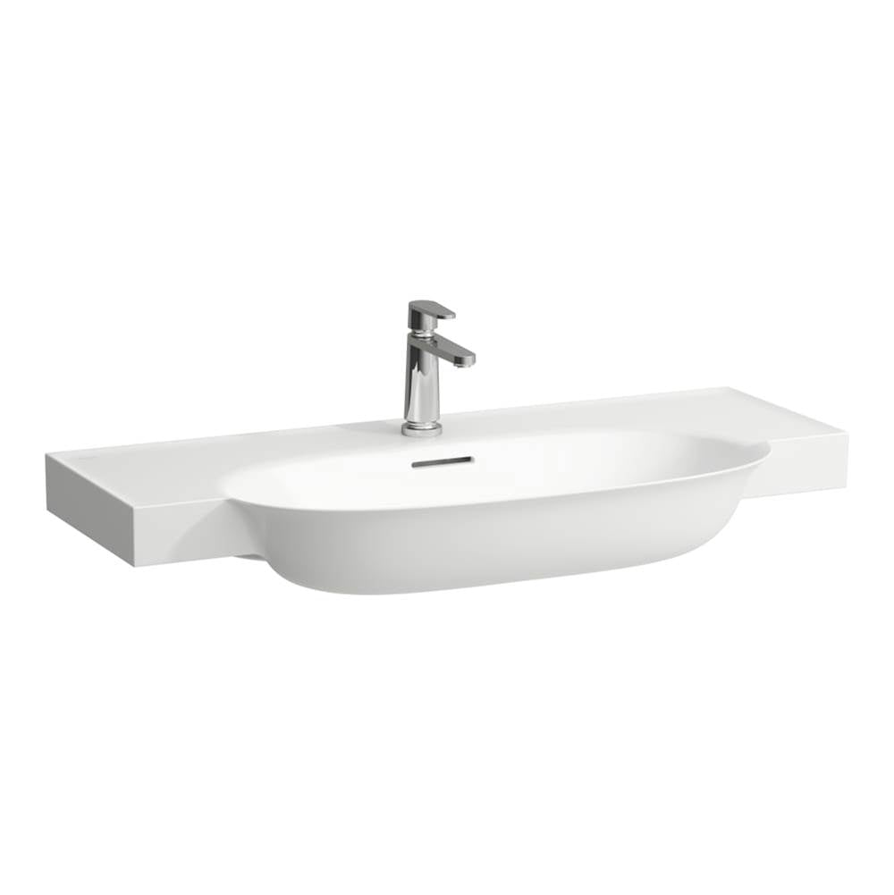 Laufen - Washbasin Console, wall mounted - Optional ceramic drain & cover - Matte White