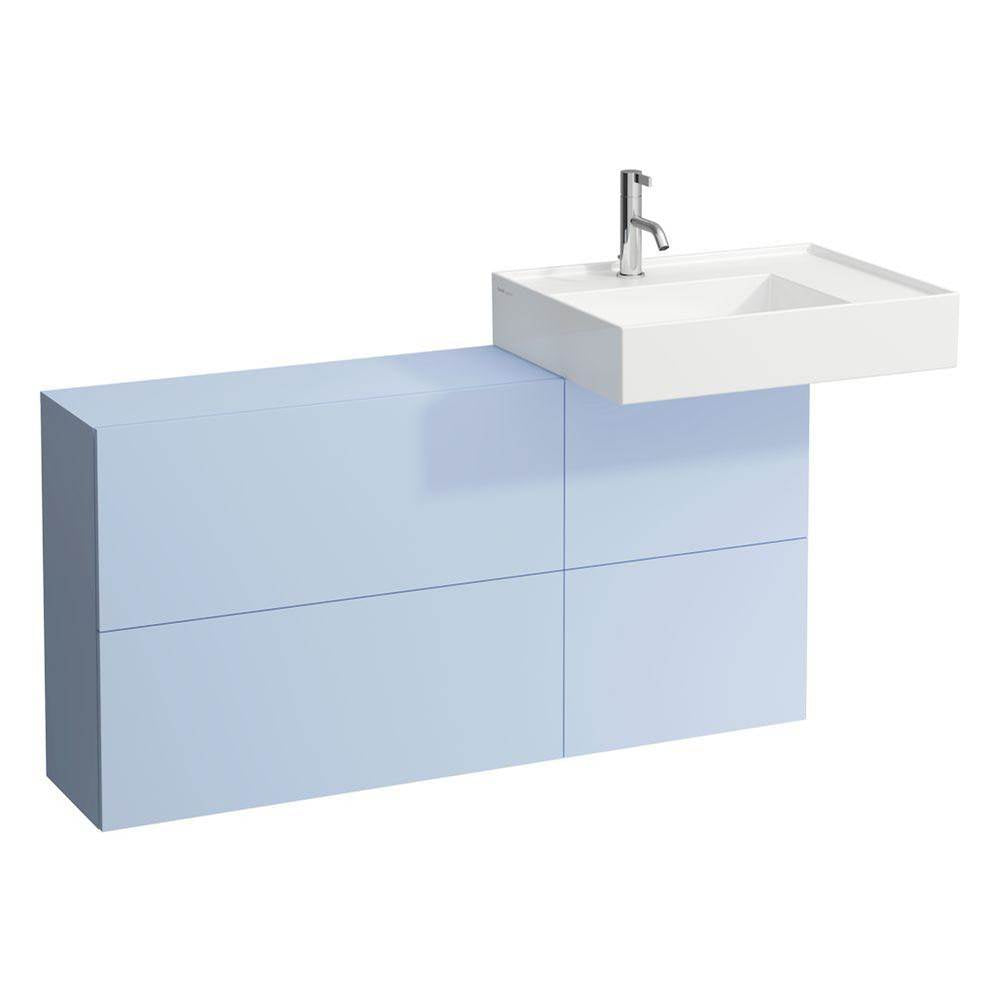 Laufen - Sideboard ONLY with 1 door and 2 flaps, washbasin right, matching washbasins 810332, 810334, 810335, 810338, 810339), 813332, 815331