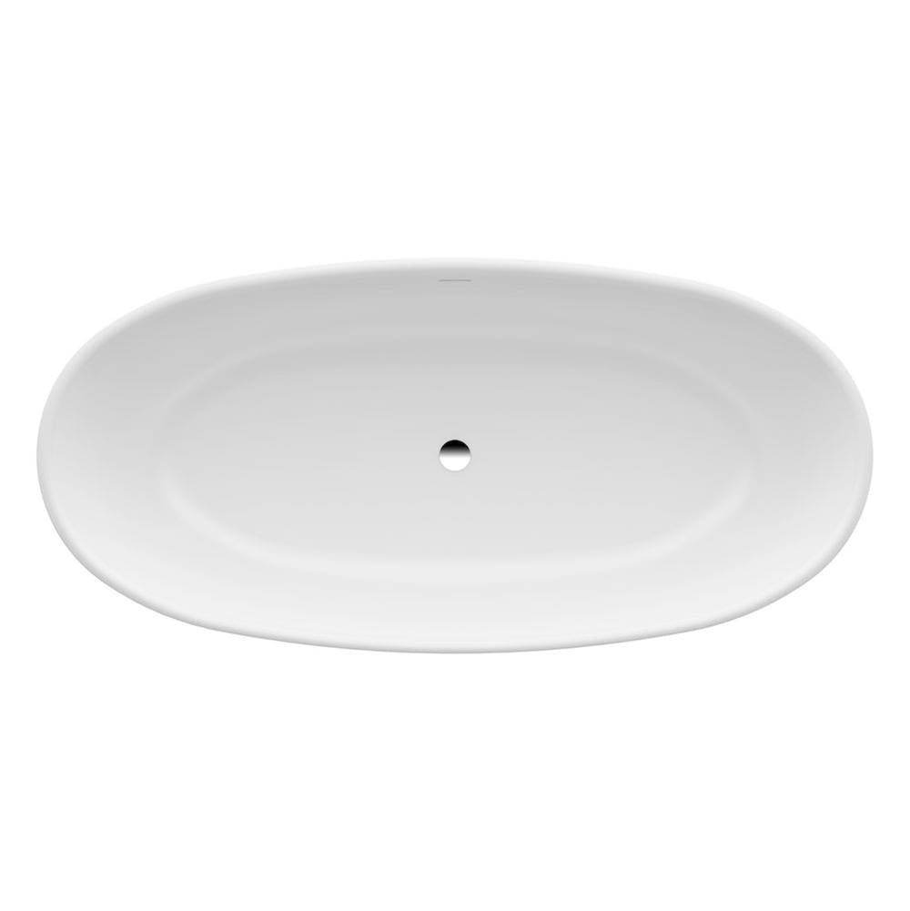 Freestanding Bathtub, made of solid surface material Sentec - Matte Satin finish