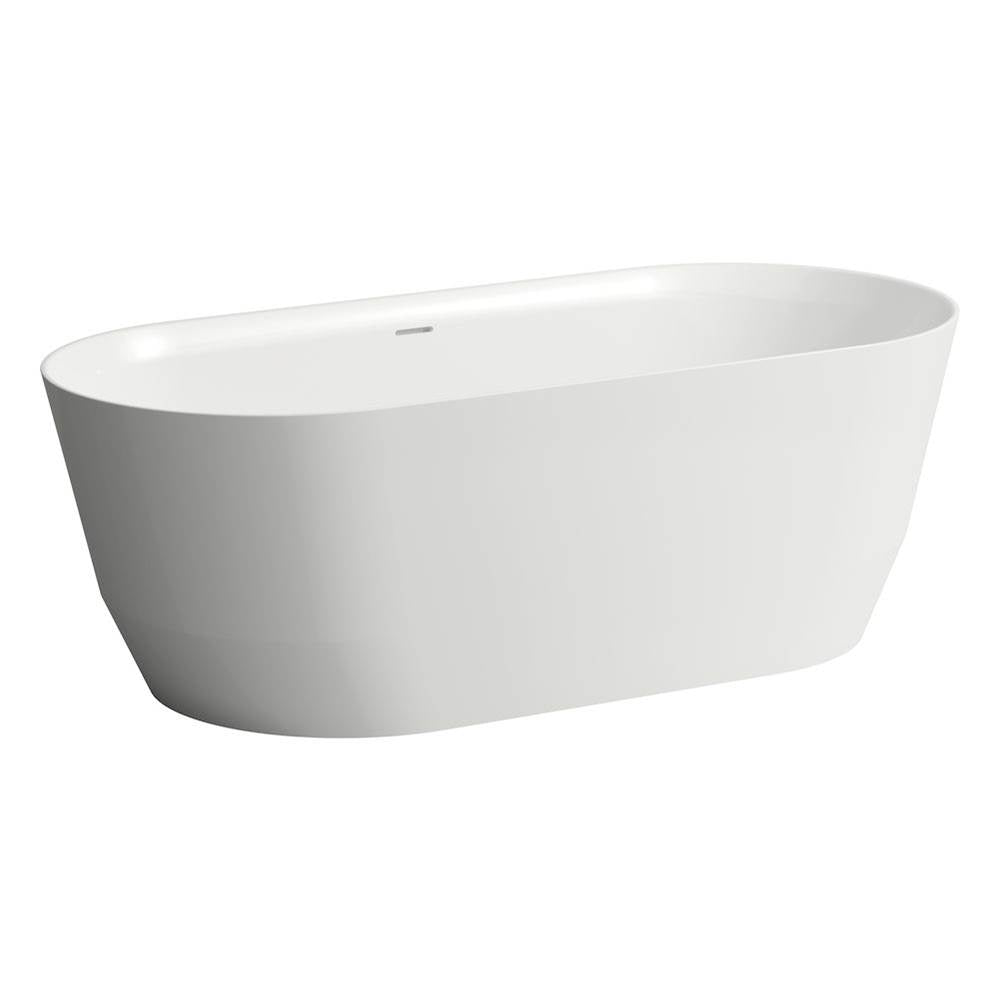 Laufen - Freestanding Bathtub, Marbond material glossy finish - Glossy White
