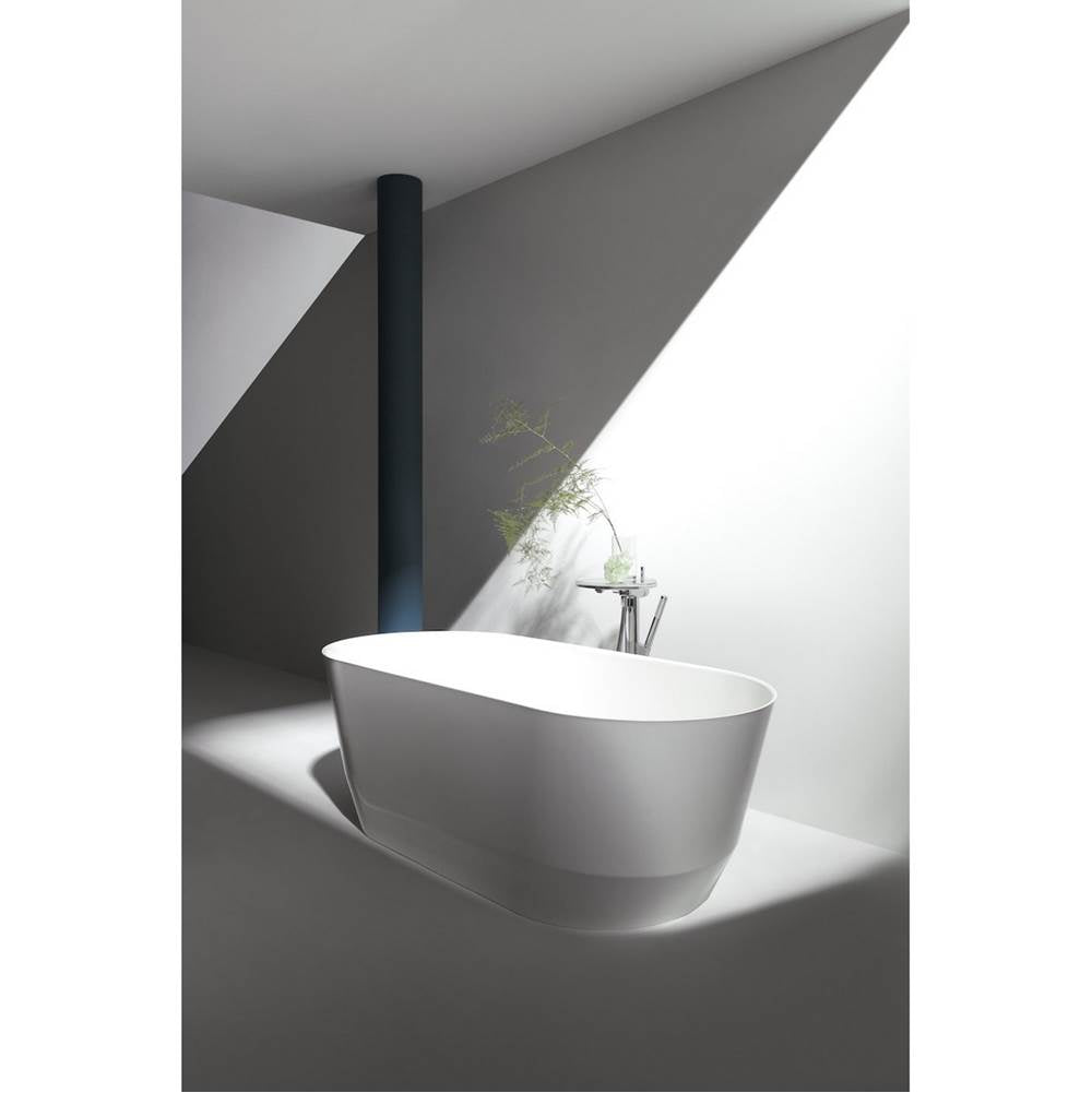 Freestanding Bathtub, Marbond material glossy finish