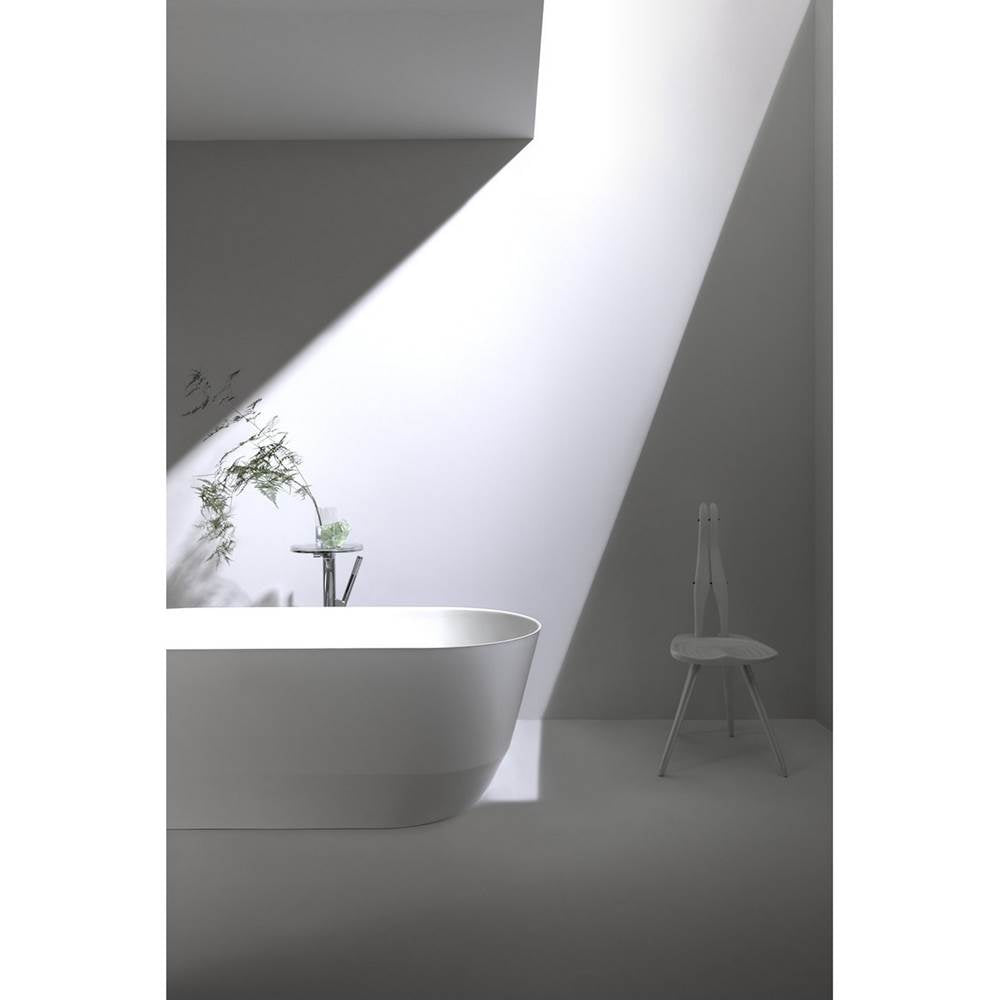 Freestanding Bathtub, Marbond material glossy finish