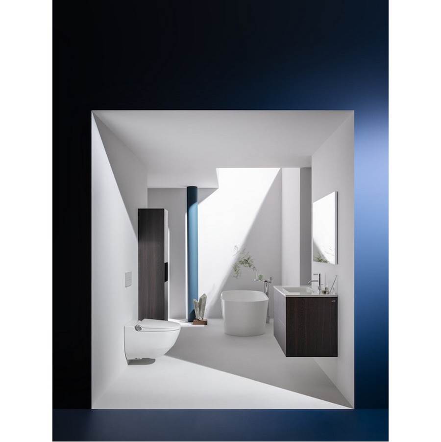 Freestanding Bathtub, Marbond material glossy finish
