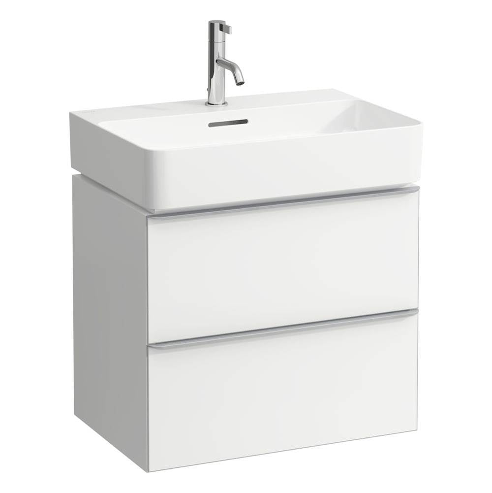Single lever basin mixer ''disc'' projection 4-3/8'', without pop-up waste, including storage tray ''disc'', transparent crystal